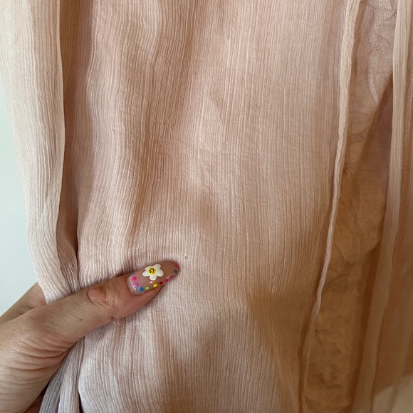 BELLAMBRA | Silk Tank Top Powder Pink Size Scoop Neck Viscose Lined - Picture 11 of 16